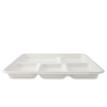 Stalk Market American Tray 5-Compartment, 500PK T009